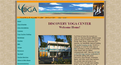 Desktop Screenshot of discoveryyoga.com